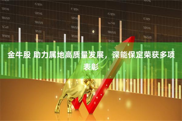 金牛股 助力属地高质量发展，深能保定荣获多项表彰