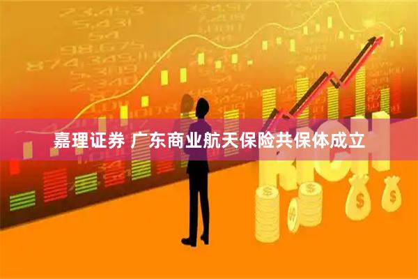 嘉理证券 广东商业航天保险共保体成立
